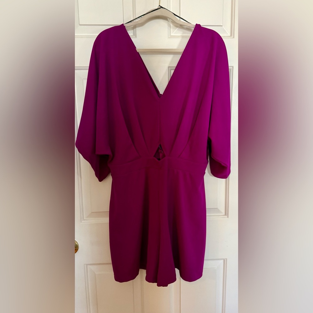 Symphony Magenta Jumpsuit